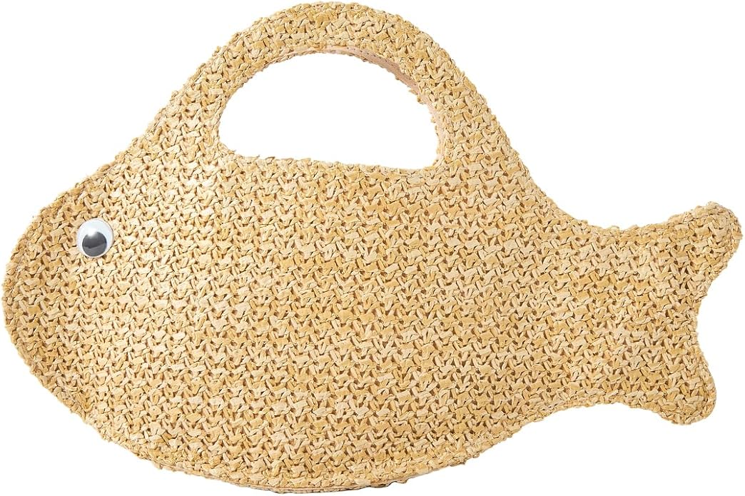 Cute Fish Shaped Rattan Bag: Viral TikTok Summer Bag 2026